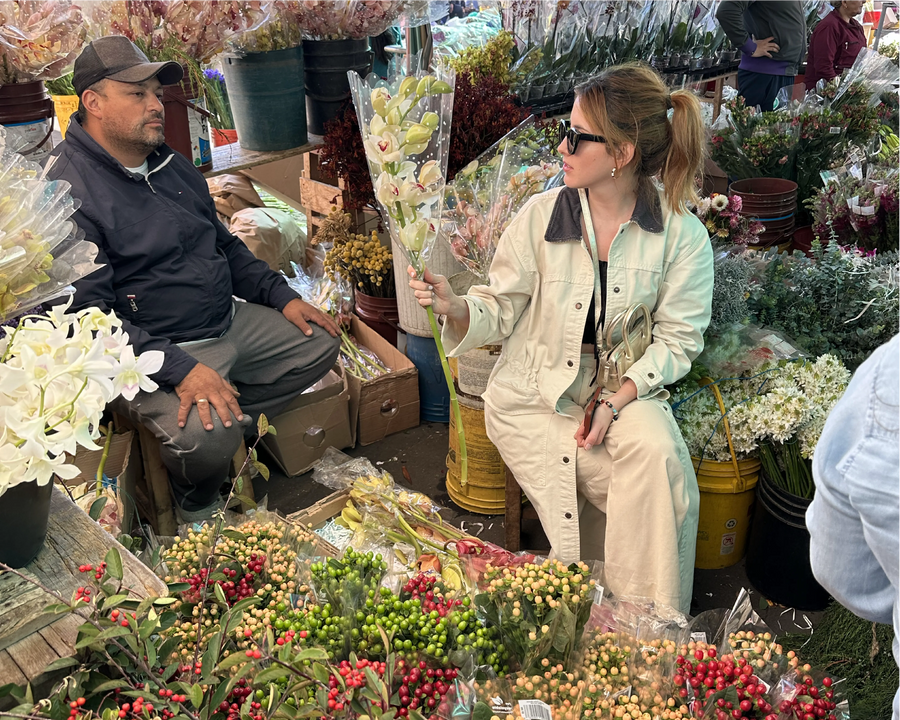 TOUR POR PALOQUEMAO & CLASE DE BOUQUETS